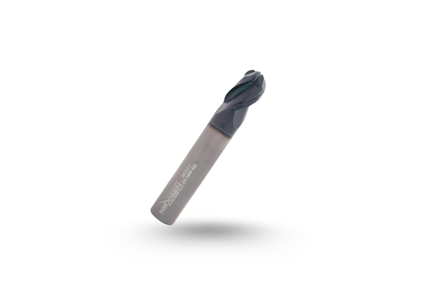 3 Flute Ballnose End Mill X-ProMAX Coated