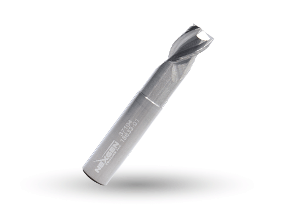 3 Flute Variable index Reduced Neck End Mill Uncoated