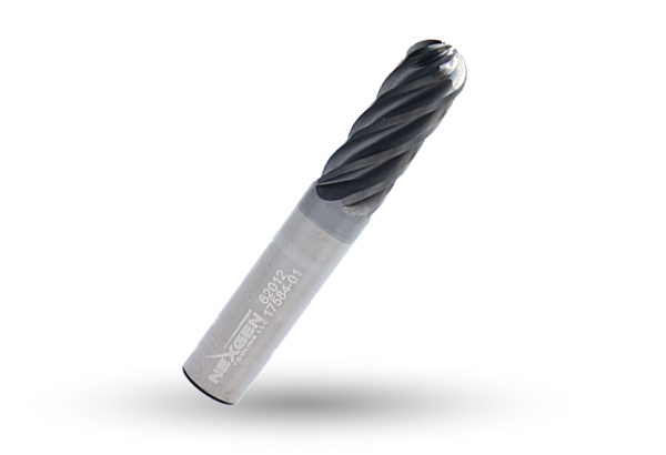 6 Flute Ballnose End Mill A-ProMAX Coated - NEXGEN Tooling