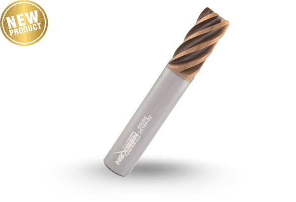 6 Flute Square End Mill T-ProMAX Coated