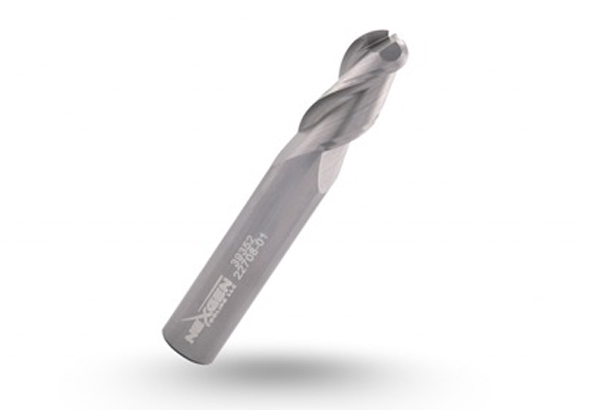 3 Flute Ballnose End Mill Uncoated