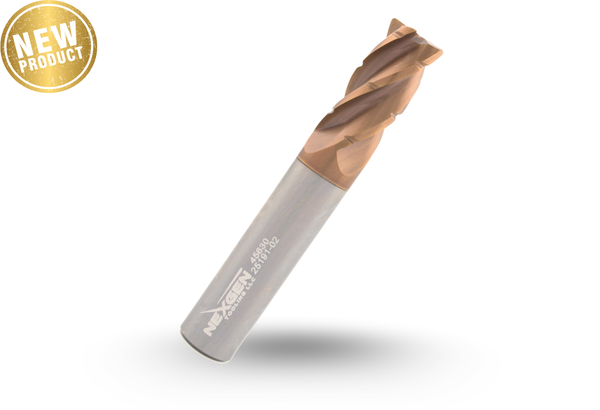 4 Flute Chipbreaker Square End Mill T-ProMAX Coated