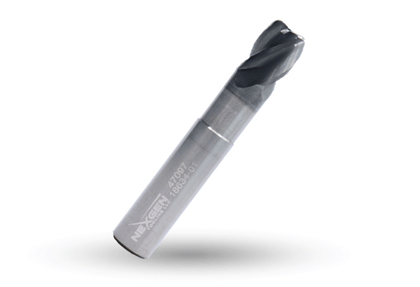 4 Flute Reduced Neck End Mill A-ProMAX Coated