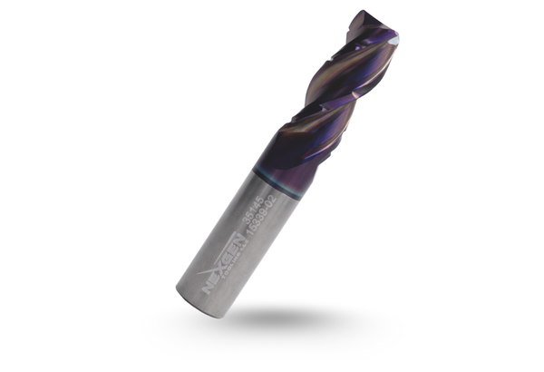3 Flute Chipbreaker End Mill X-ProMAX Coated
