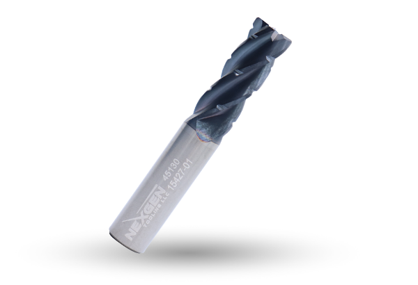 4 Flute Chipbreaker Square End Mill A-ProMAX Coated