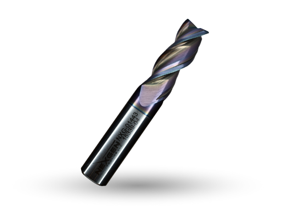3 Flute End Mill X-ProMAX Coated